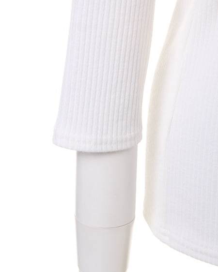 INGNI（イング） オフショルリボン／TOPS7分 ｵﾌﾎﾜｲﾄ