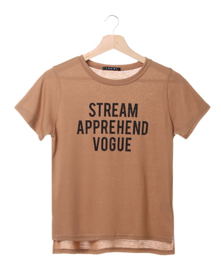 3段ロゴ／Tシャツ