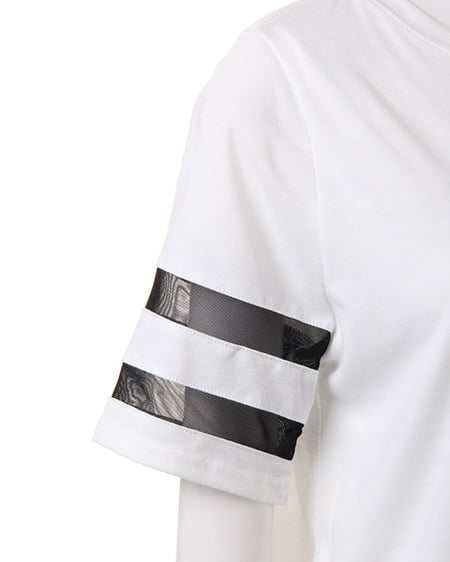 INGNI（イング） ナンバリング／Tシャツ ｵﾌﾎﾜｲﾄ