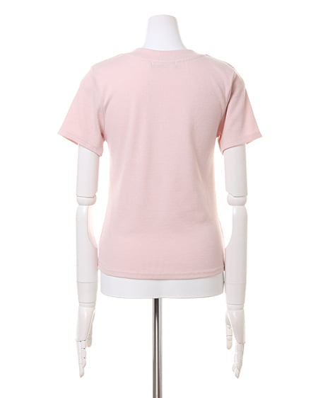INGNI（イング） Vネックテレコ／Tシャツ ﾋﾟﾝｸ