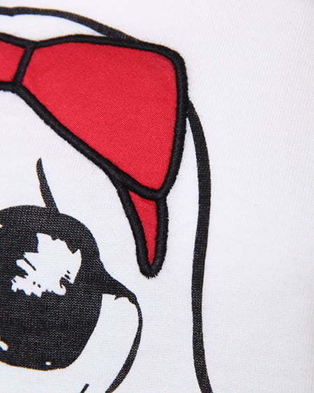 INGNI（イング） レトロガール／Tシャツ ｵﾌﾎﾜｲﾄ