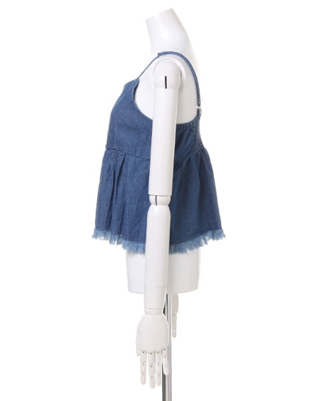 INGNI（イング） カットオフデニム／キャミ ﾌﾞﾙｰ