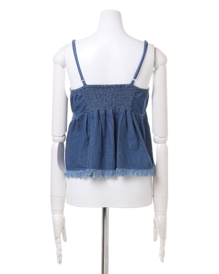 INGNI（イング） カットオフデニム／キャミ ﾌﾞﾙｰ