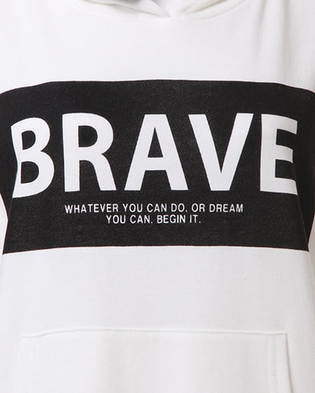 INGNI(イング) BRAVEノースリ/パーカー オフホワイト