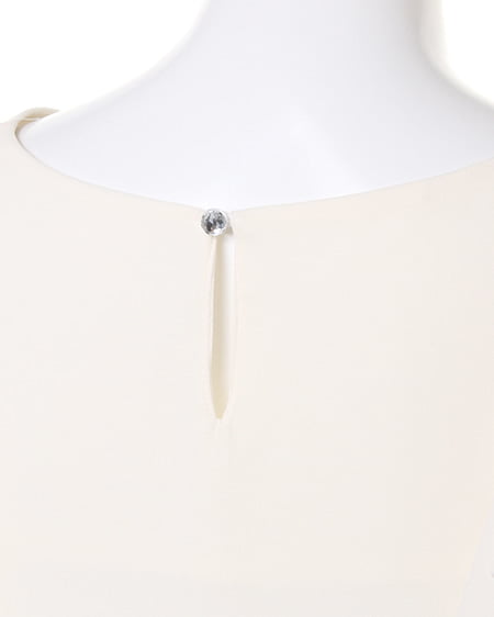 INGNI(イング) 袖フリル/TOPS オフホワイト