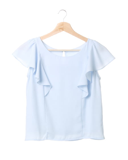 INGNI(イング) 袖フリル／TOPS ｻｯｸｽ