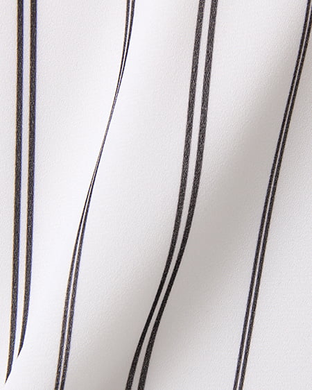 INGNI（イング） サテンキャミ＋Tシャツ／アンサンブル ｵﾌﾎﾜｲﾄ/ｽﾄﾗｲﾌﾟ