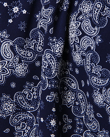 INGNI（イング） バンダナ柄オフショル／TOPS／A ｺﾝ/ｵﾌﾎﾜｲﾄ