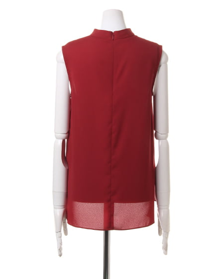 INGNI(イング) ハイネックノースリJZ/TOPS ボルドー