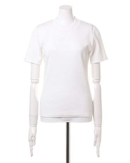 INGNI（イング） JZレースキャミ＋テレコTシャツ／SET ｸﾛ
