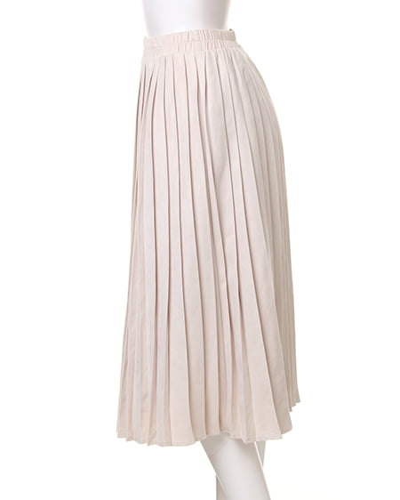 INGNI（イング） スウェードプリーツ／スカート ｱｲﾎﾞﾘｰ