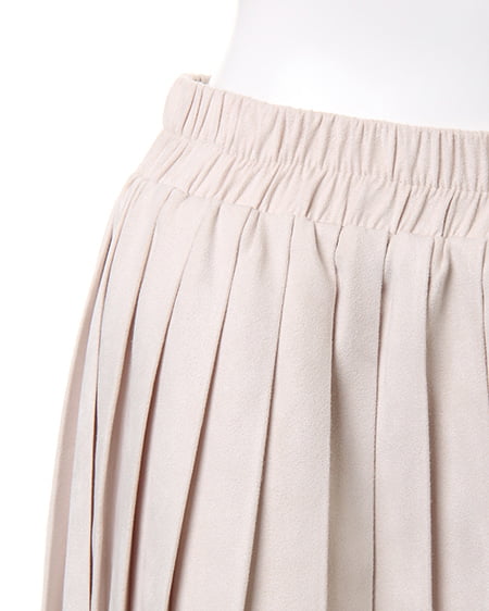 INGNI（イング） スウェードプリーツ／スカート ｱｲﾎﾞﾘｰ