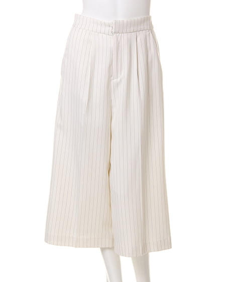 INGNI（イング） TRガウチョ／パンツB ｵﾌﾎﾜｲﾄ/ｽﾄﾗｲﾌﾟ