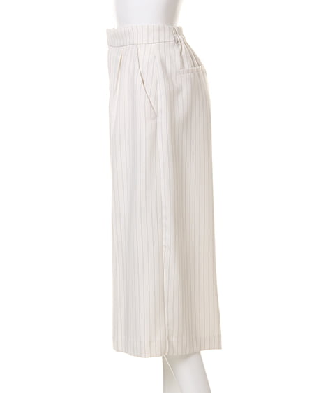 INGNI（イング） TRガウチョ／パンツB ｵﾌﾎﾜｲﾄ/ｽﾄﾗｲﾌﾟ