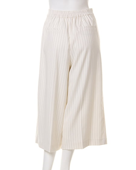 INGNI（イング） TRガウチョ／パンツB ｵﾌﾎﾜｲﾄ/ｽﾄﾗｲﾌﾟ