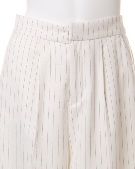 INGNI（イング） TRガウチョ／パンツB ｵﾌﾎﾜｲﾄ/ｽﾄﾗｲﾌﾟ