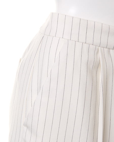 INGNI（イング） TRガウチョ／パンツB ｵﾌﾎﾜｲﾄ/ｽﾄﾗｲﾌﾟ