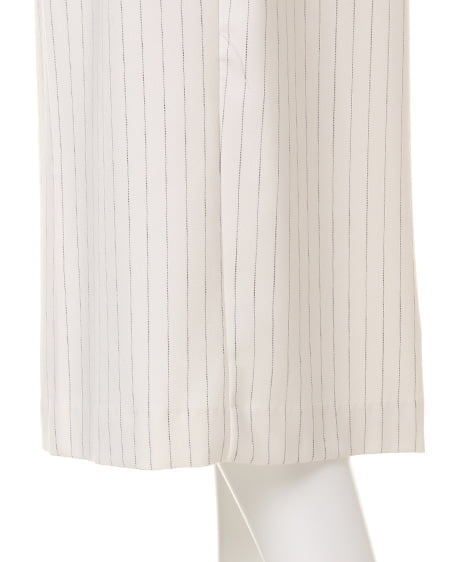 INGNI（イング） TRガウチョ／パンツB ｵﾌﾎﾜｲﾄ/ｽﾄﾗｲﾌﾟ