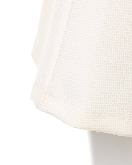 INGNI（イング） 前釦変わり台形／スカート ｵﾌﾎﾜｲﾄ