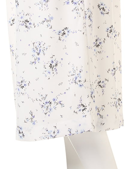 INGNI（イング） 花柄ガウチョ／パンツB ｵﾌﾎﾜｲﾄ