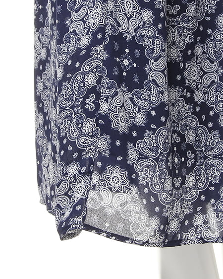 INGNI(イング) バンダナ柄/スカンツ コン