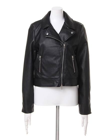 INGNI（イング） Wライダース／ジャケット ｸﾛ