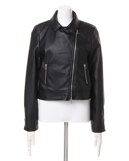 INGNI（イング） Wライダース／ジャケット ｸﾛ