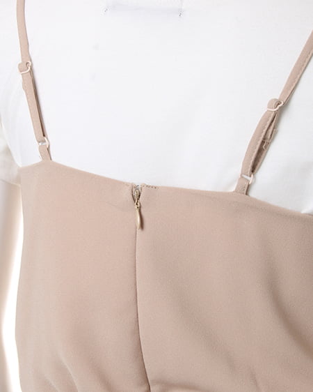 INGNI（イング） キャミソールガウチョ／コンビネゾン ﾍﾞｰｼﾞｭ