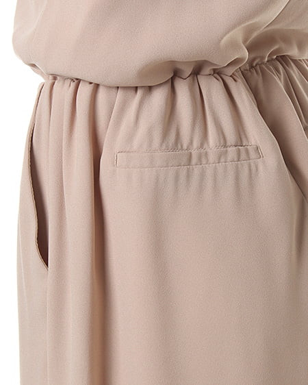 INGNI（イング） キャミソールガウチョ／コンビネゾン ﾍﾞｰｼﾞｭ