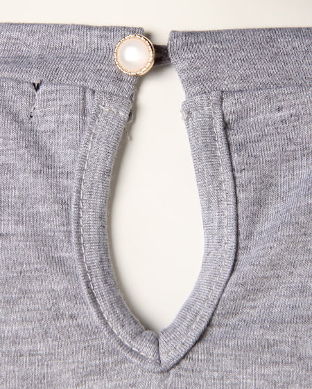 INGNI(イング) リブノースリTOPS+ガウチョ/SET グレー