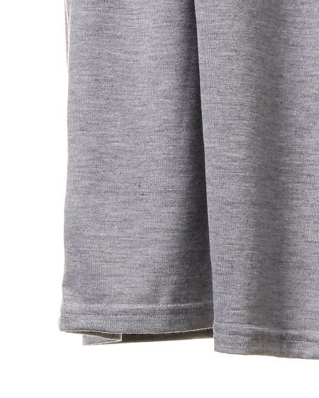 INGNI(イング) リブノースリTOPS+ガウチョ/SET グレー