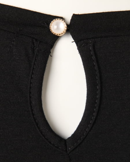 INGNI（イング） リブノースリTOPS＋ガウチョ／SET ｸﾛ