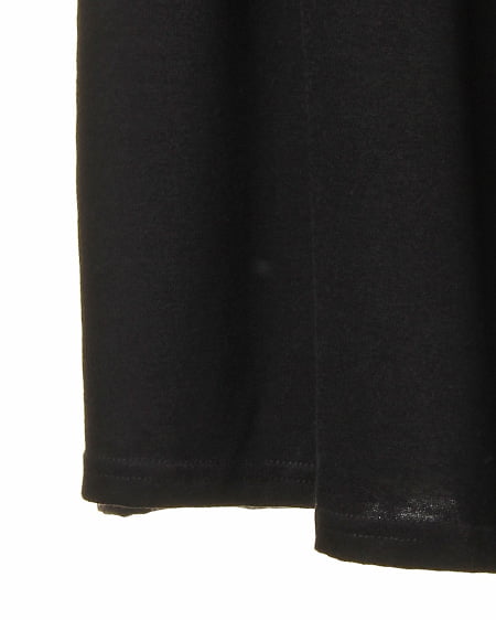 INGNI（イング） リブノースリTOPS＋ガウチョ／SET ｸﾛ