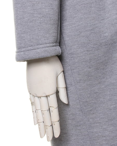 INGNI（イング） 起毛裏毛配色／コーディガン ｸﾞﾚｰ/ｵﾌﾎﾜｲﾄ