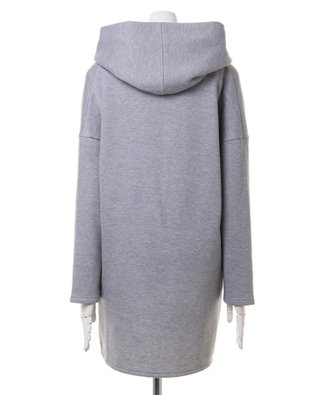 INGNI（イング） Fファスナー起毛裏毛フーデット／コート ｸﾞﾚｰ