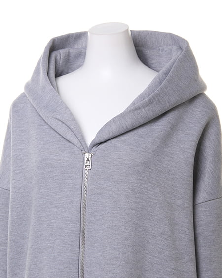 INGNI（イング） Fファスナー起毛裏毛フーデット／コート ｸﾞﾚｰ