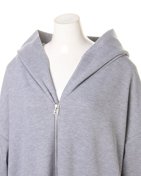 INGNI(イング) ファスナーフーデット/コート グレー