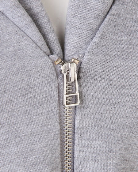 INGNI(イング) ファスナーフーデット/コート グレー