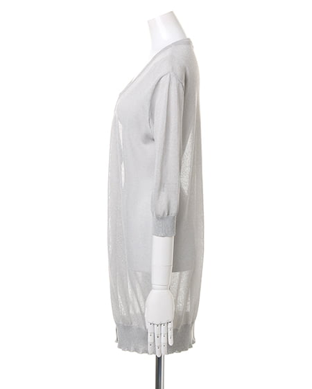 INGNI（イング） カーディガン7分袖 ｸﾞﾚｰ