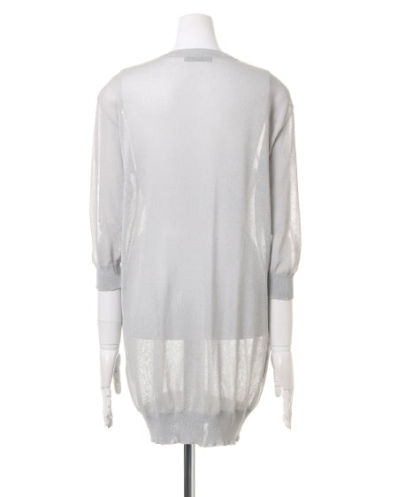 INGNI（イング） カーディガン7分袖 ｸﾞﾚｰ