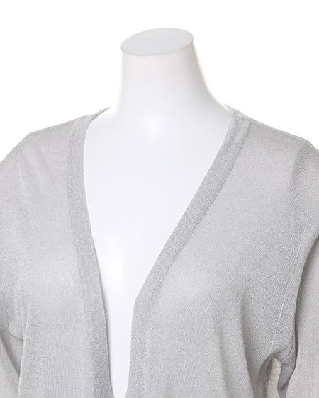 INGNI（イング） カーディガン7分袖 ｸﾞﾚｰ