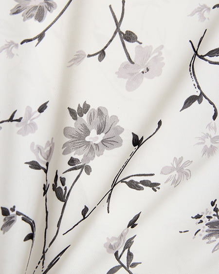 INGNI（イング） 花柄シフォン／ガウン ｵﾌﾎﾜｲﾄ/A