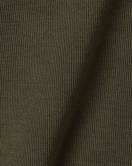 INGNI(イング) ミラノリブタイトスカート/SET UP7分袖 カーキ