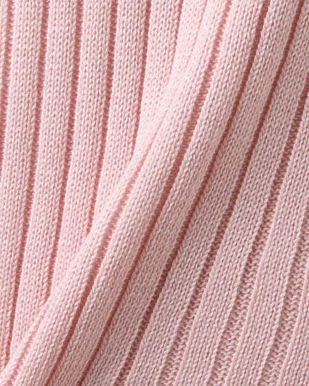 INGNI（イング） 畦ニットキャミTシャツ／SET ﾋﾟﾝｸ