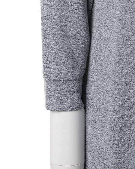 INGNI（イング） 天竺ロングカーデ7分袖＋Tシャツ／SET ｸﾞﾚｰ