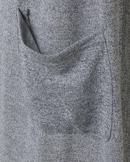 INGNI（イング） 天竺ロングカーデ7分袖＋Tシャツ／SET ｸﾞﾚｰ