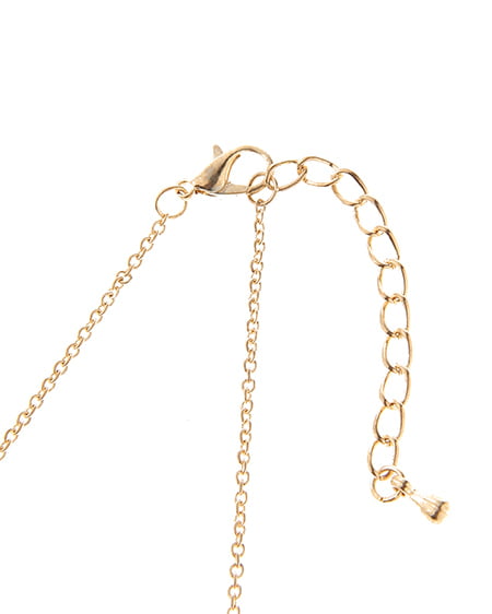 INGNI(イング) ミンクファー付パール/ネックレス オフホワイト