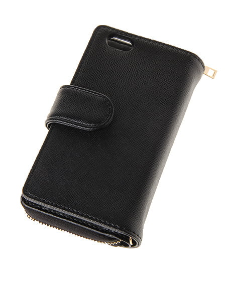 INGNI（イング） ファスナー付きiPhoneケース ｸﾛ