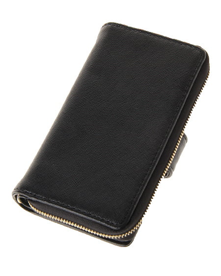 INGNI（イング） ファスナー付きiPhoneケース ｸﾛ