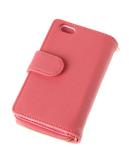 INGNI(イング) ファスナー付きiPhoneケース ﾋﾟﾝｸ